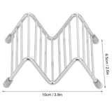 Taco Holder Innovative 304 Stainless Steel Pancake Stand Tray for Kitchen Restaurant1/2 Grid