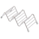 Taco Holder Innovative 304 Stainless Steel Pancake Stand Tray for Kitchen Restaurant2/3 Grid