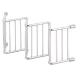 Taco Holder Innovative 304 Stainless Steel Pancake Stand Tray for Kitchen Restaurant2/3 Grid - Rear View