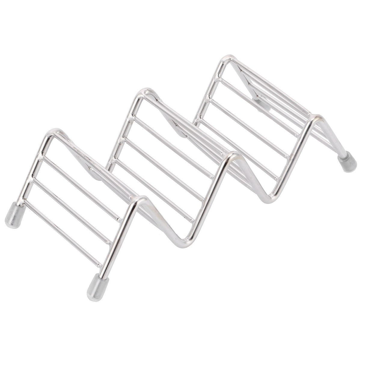 Taco Holder Innovative 304 Stainless Steel Pancake Stand Tray for Kitchen Restaurant2/3 Grid