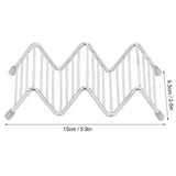 Taco Holder Innovative 304 Stainless Steel Pancake Stand Tray for Kitchen Restaurant2/3 Grid - Extra Image