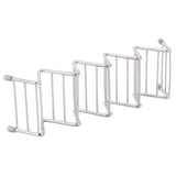 Taco Holder Innovative 304 Stainless Steel Pancake Stand Tray for Kitchen Restaurant4/5 Grid - Side View