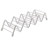 Taco Holder Innovative 304 Stainless Steel Pancake Stand Tray for Kitchen Restaurant4/5 Grid