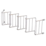 Taco Holder Innovative 304 Stainless Steel Pancake Stand Tray for Kitchen Restaurant4/5 Grid - Close-Up Angle
