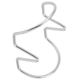 Taco Holder Stainless Steel Restaurant Mexican Taco Pancake Stand Kitchen Accessory(UShape 2 Grid ) - Low Angle