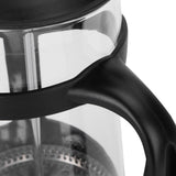 Coffee Tea Maker Kettle High Temperature Resistant Borosilicate Filter Teapot Hand Brewing Black1000ml - Extra Image
