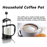 Coffee Tea Maker Kettle High Temperature Resistant Borosilicate Filter Teapot Hand Brewing Black1000ml - Extra Image