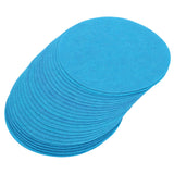 Felt Dish Protection Pad Bowl Anti Friction Pad Pot Stacking Food Plate Divider Separator Protectors(Lake Green 48PCS) - Extra Image