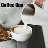 300ml Portable Mug 304 Stainless Steel Double Walled Insulated Coffee Beer Cup with HandleGlossy Silver - Extra Image