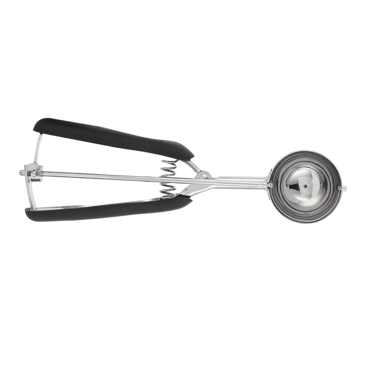 3PCS Ice Cream Scoop Cookies Scoop Set Stainless Steel Ice Cream Spoon Watermelon DiggerBlack