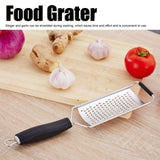 Handheld Cheese Grater Manual Vegetables Shredder Kitchen Gadgets with Silicone Thichen HandleJ13398/09 Small Gross Hole