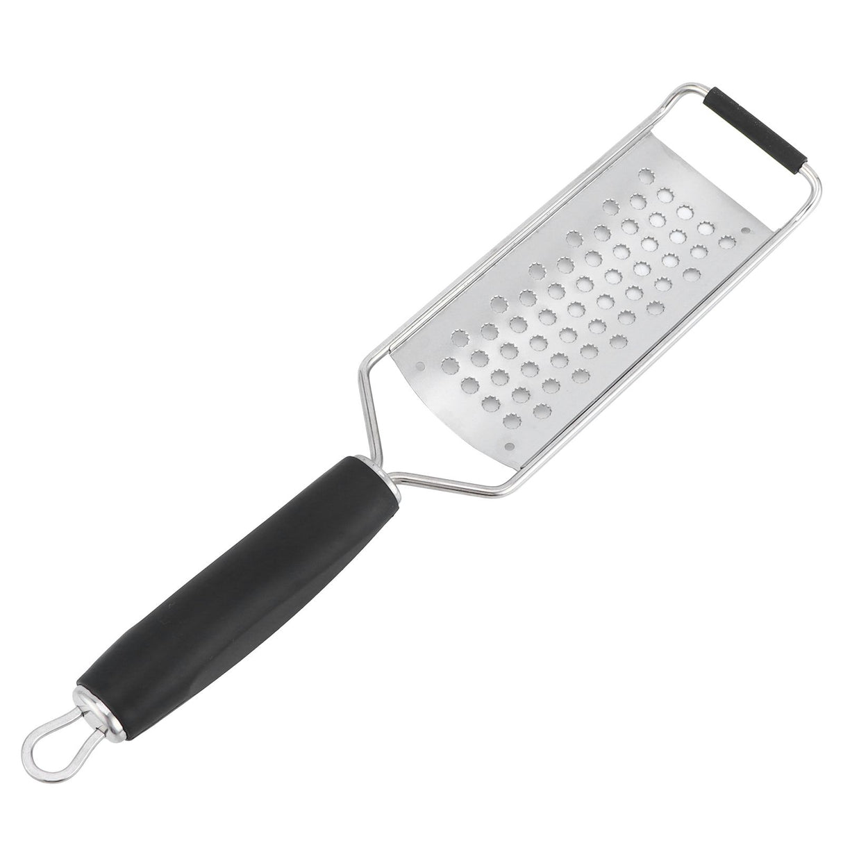 Handheld Cheese Grater Manual Vegetables Shredder Kitchen Gadgets with Silicone Thichen HandleJ13398/10 Large Hole