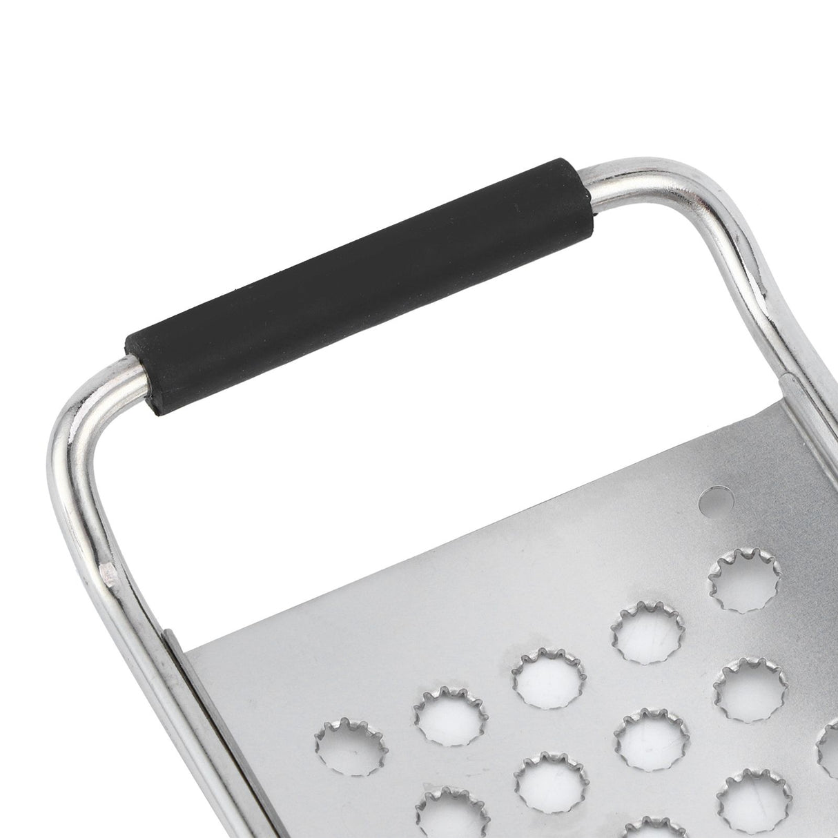 Handheld Cheese Grater Manual Vegetables Shredder Kitchen Gadgets with Silicone Thichen HandleJ13398/10 Large Hole