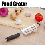 Handheld Cheese Grater Manual Vegetables Shredder Kitchen Gadgets with Silicone Thichen HandleJ13398/10 Large Hole - Extra Image