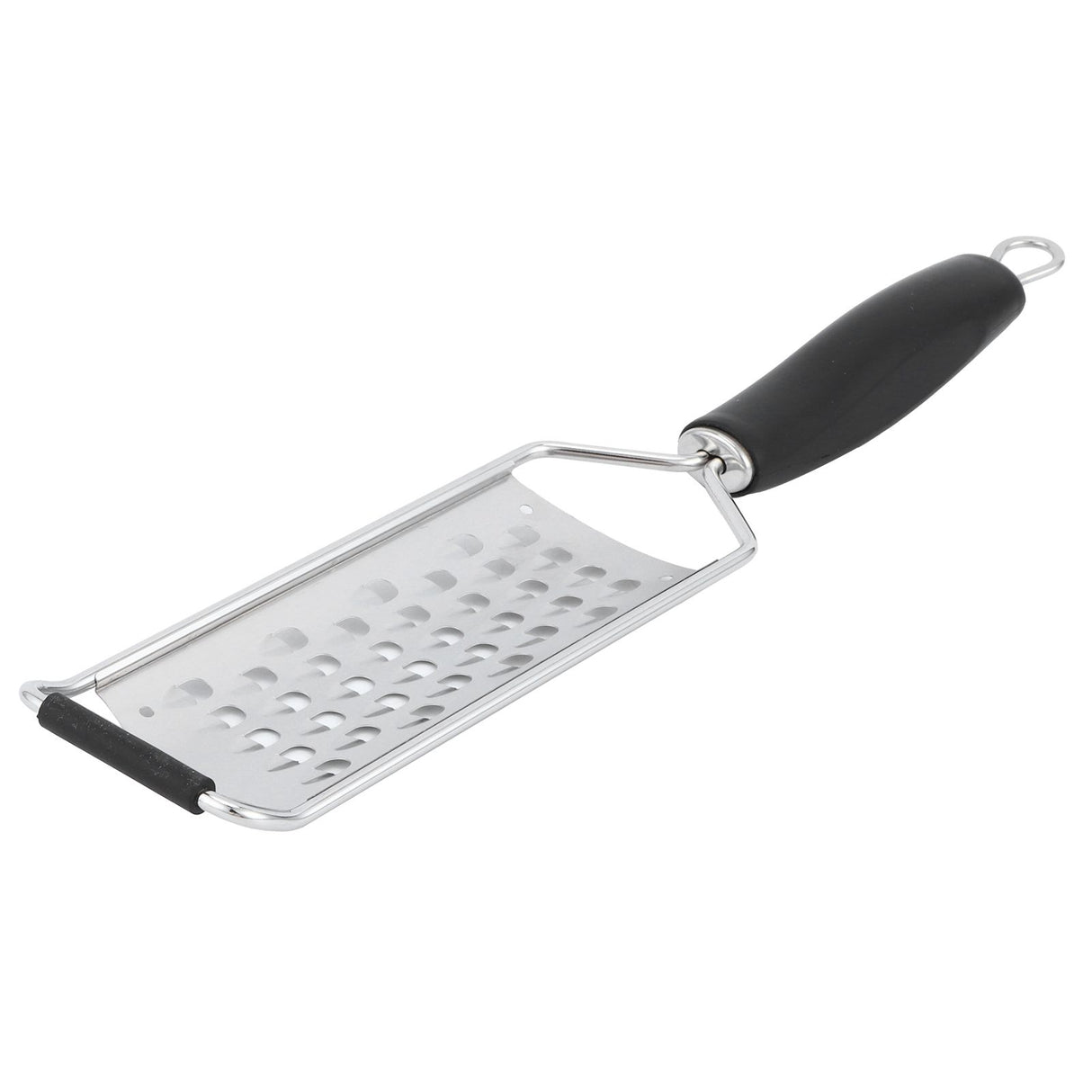 Handheld Cheese Grater Manual Vegetables Shredder Kitchen Gadgets with Silicone Thichen HandleJ13398/08 Large Gross Hole