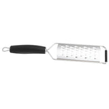 Handheld Cheese Grater Manual Vegetables Shredder Kitchen Gadgets with Silicone Thichen HandleJ13398/08 Large Gross Hole - 45-Degree Angle