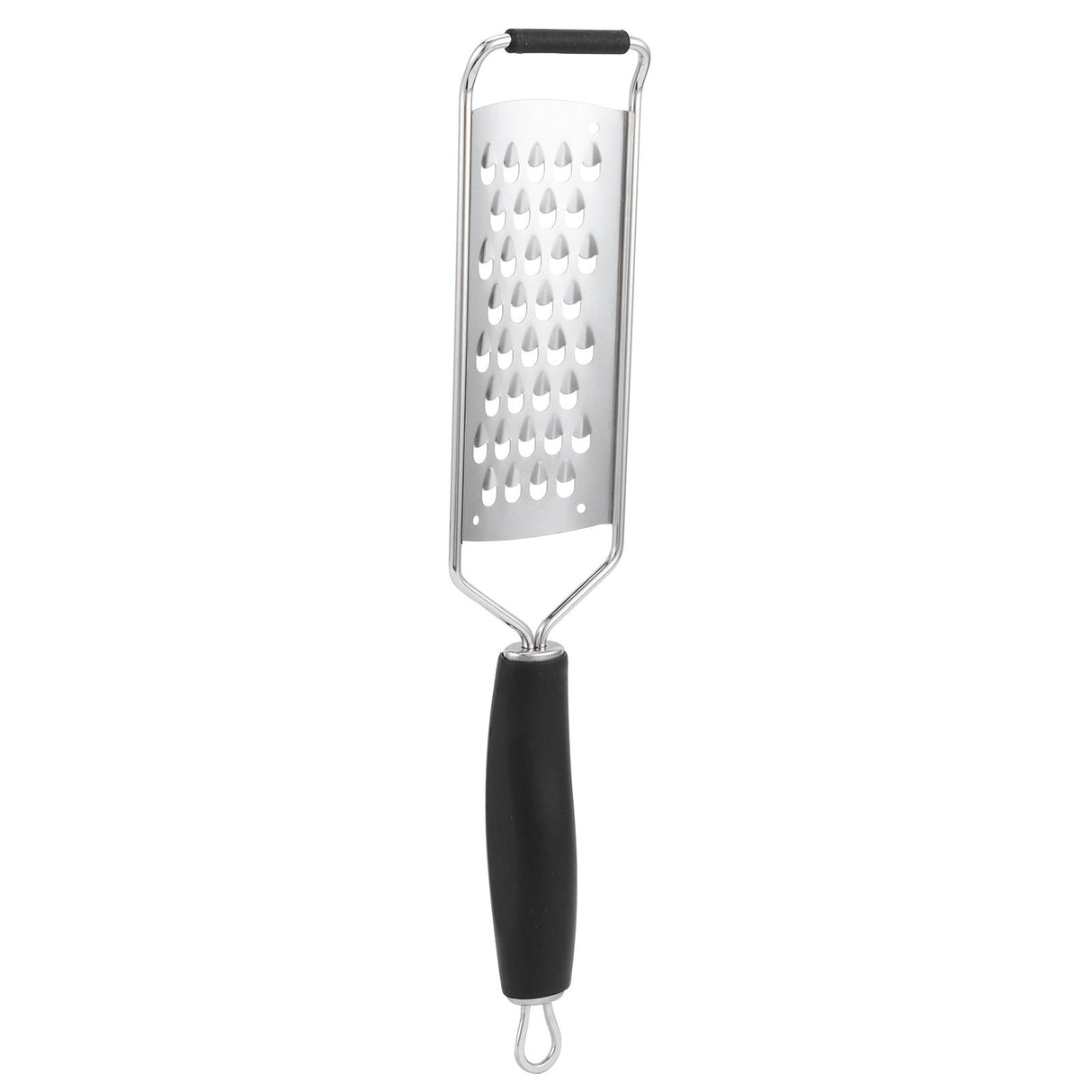 Handheld Cheese Grater Manual Vegetables Shredder Kitchen Gadgets with Silicone Thichen HandleJ13398/08 Large Gross Hole