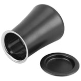Coffee Powder Sieve 304 Stainless Steel Powder Sifter Container Home Filter CupBlack