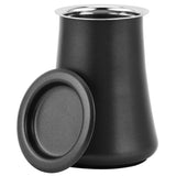 Coffee Powder Sieve 304 Stainless Steel Powder Sifter Container Home Filter CupBlack - Rear View