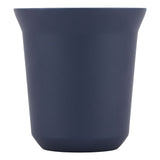 Stainless Steel Coffee Cup Double Wall Insulated Capsule Cup Mug for Home Coffee ShopDark Blue 160ml