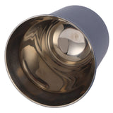 Stainless Steel Coffee Cup Double Wall Insulated Capsule Cup Mug for Home Coffee ShopDark Blue 160ml