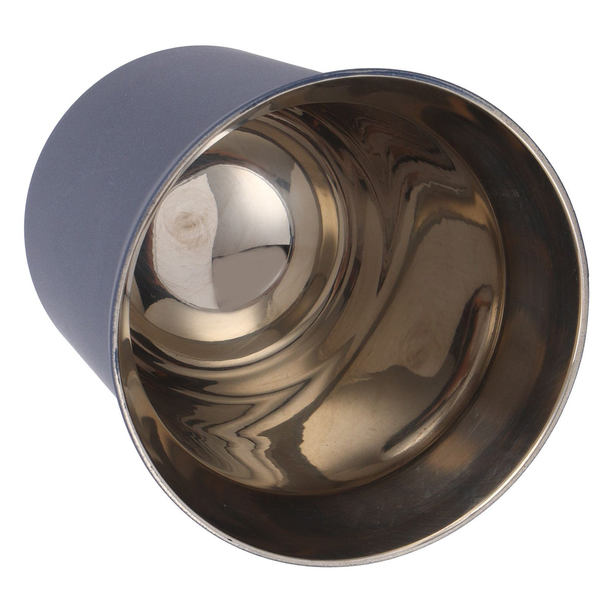 Stainless Steel Coffee Cup Double Wall Insulated Capsule Cup Mug for Home Coffee ShopDark Blue 160ml