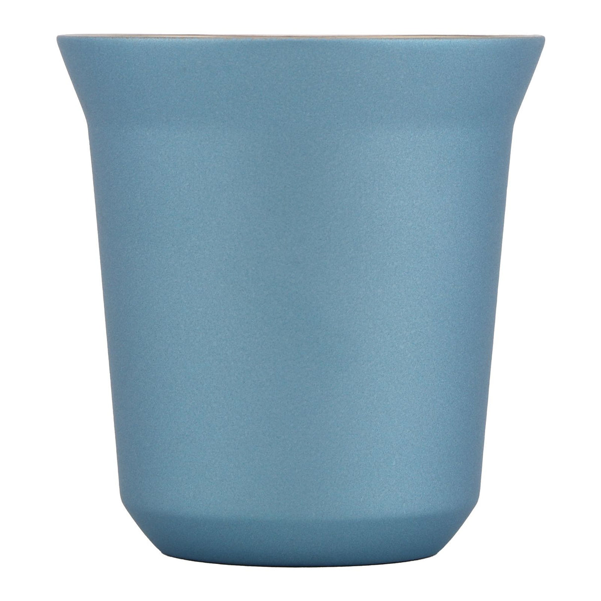Stainless Steel Coffee Cup Double Wall Insulated Capsule Cup Mug for Home Coffee ShopLight Blue 160ml