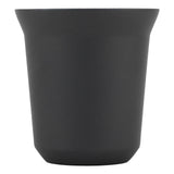 Double Wall Coffee Mug 304 Stainless Steel Insulation Capsule Cup for Kitchen SuppliesMatte Black 160ml