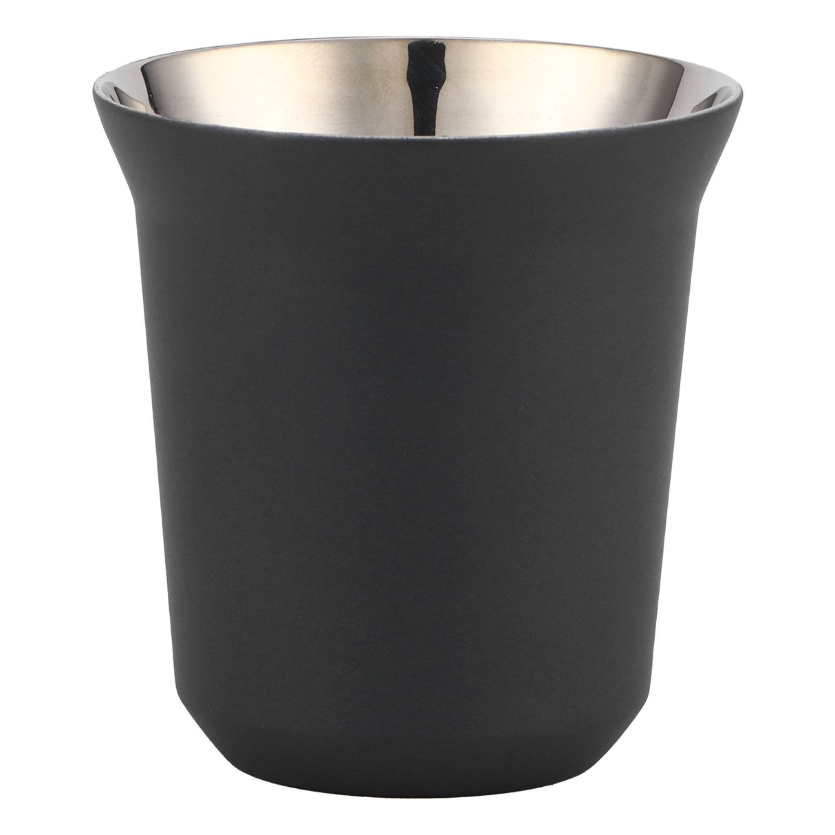 Double Wall Coffee Mug 304 Stainless Steel Insulation Capsule Cup for Kitchen SuppliesMatte Black 160ml