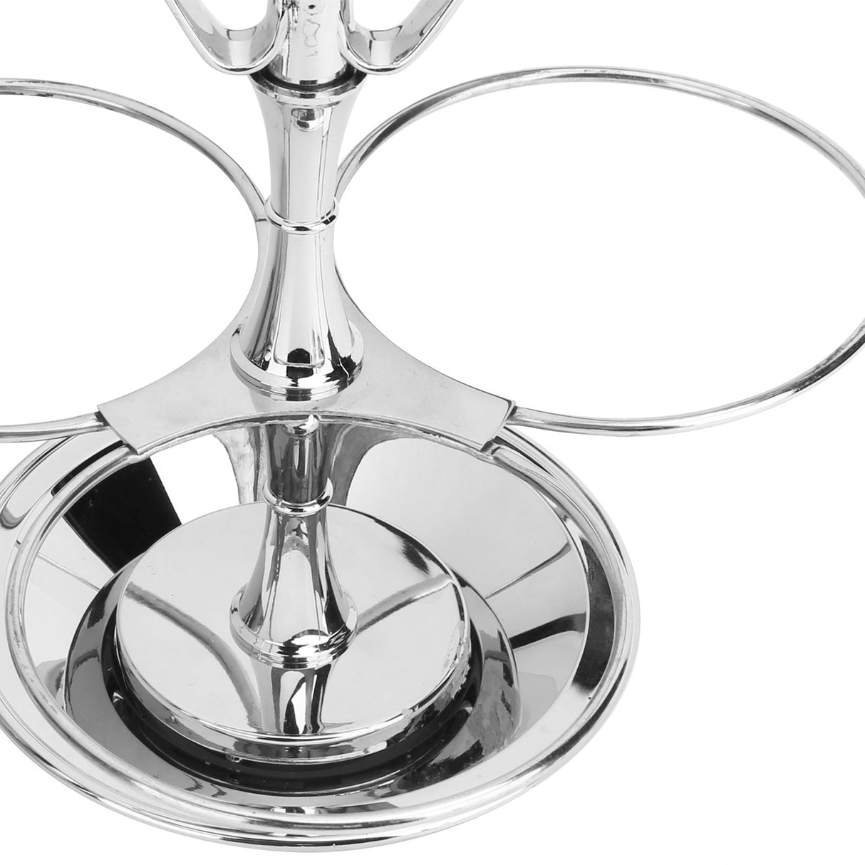 Spice Rack Kitchen Stainless Steel Seasoning Pots Condiment Set Rotating Spice Rack OrganizerJ13390(3) 3Pcs Rotating Seasoning Pot Set