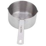 Baking Measuring Spoon 304 Stainless Steel Measuring Cup Scoop with Scales Kitchen Supplies1cup250ml - Side View