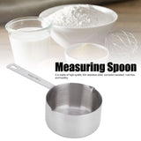 Baking Measuring Spoon 304 Stainless Steel Measuring Cup Scoop with Scales Kitchen Supplies1cup250ml