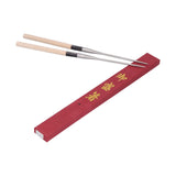Japanese Sushi Chopsticks with Wood Handle Cooking Chopsticks Tableware Serving Utensils150MM