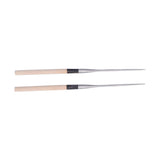 Japanese Sushi Chopsticks with Wood Handle Cooking Chopsticks Tableware Serving Utensils150MM - Low Angle