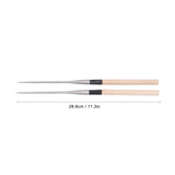 Japanese Sushi Chopsticks with Wood Handle Cooking Chopsticks Tableware Serving Utensils150MM