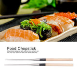 Japanese Sushi Chopsticks with Wood Handle Cooking Chopsticks Tableware Serving Utensils150MM - Extra Image