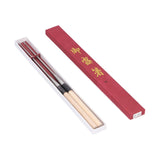 Japanese Sushi Chopsticks with Wood Handle Cooking Chopsticks Tableware Serving Utensils180MM - Side View
