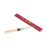 Japanese Sushi Chopsticks with Wood Handle Cooking Chopsticks Tableware Serving Utensils180MM - 45-Degree Angle