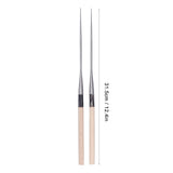 Japanese Sushi Chopsticks with Wood Handle Cooking Chopsticks Tableware Serving Utensils180MM - Extra Image