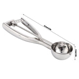 Ice Cream Spoon Multi Function 304 Stainless Steel Fruit Melon Meat Scoop Kitchen Utensils(J10189B 44 )