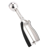 Ice Cream Spoon Stainless Steel Ice Cream Fruit Scoop Melon Baller Digging Ball for Kitchen44mm - Top-Down View