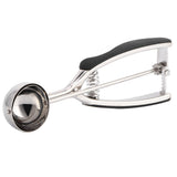 Ice Cream Spoon Stainless Steel Ice Cream Fruit Scoop Melon Baller Digging Ball for Kitchen44mm - Close-Up Angle