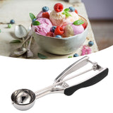 Ice Cream Spoon Stainless Steel Ice Cream Fruit Scoop Melon Baller Digging Ball for Kitchen44mm