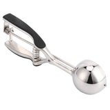 Ice Cream Spoon Stainless Steel Ice Cream Fruit Scoop Melon Baller Digging Ball for Kitchen55mm - Top-Down View