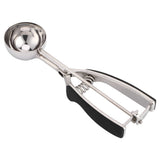 Ice Cream Spoon Stainless Steel Ice Cream Fruit Scoop Melon Baller Digging Ball for Kitchen55mm - 45-Degree Angle