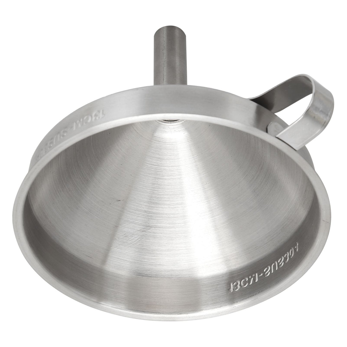 304 Stainless Steel Kitchen Funnel with Filter for Transferring of Liquid Dry Ingredients13cm Mouth Diameter