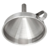 304 Stainless Steel Kitchen Funnel with Filter for Transferring of Liquid Dry Ingredients13cm Mouth Diameter - 45-Degree Angle