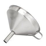 304 Stainless Steel Kitchen Funnel with Filter for Transferring of Liquid Dry Ingredients15cm Mouth Diameter