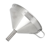 304 Stainless Steel Kitchen Funnel with Filter for Transferring of Liquid Dry Ingredients15cm Mouth Diameter