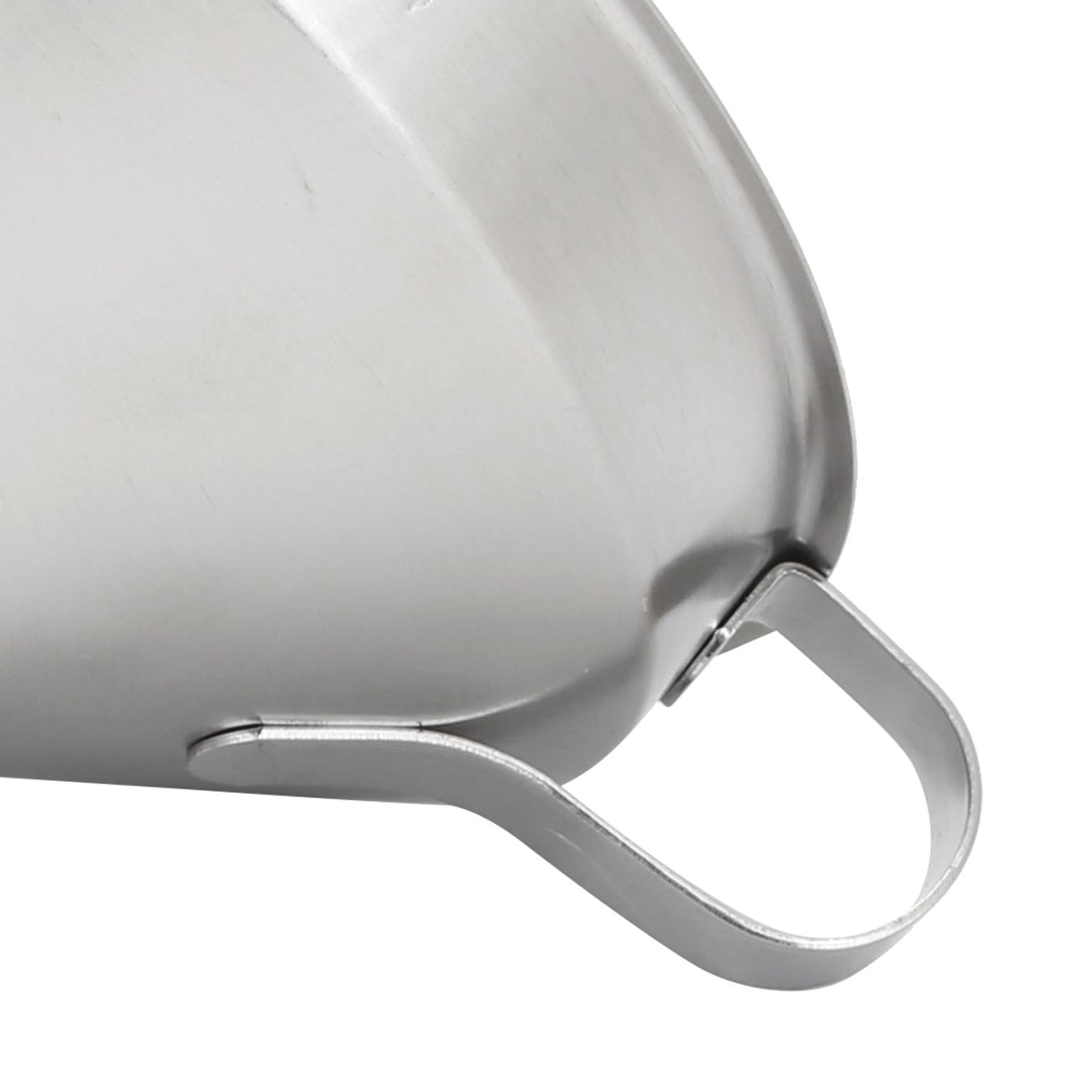 304 Stainless Steel Kitchen Funnel with Filter for Transferring of Liquid Dry Ingredients15cm Mouth Diameter